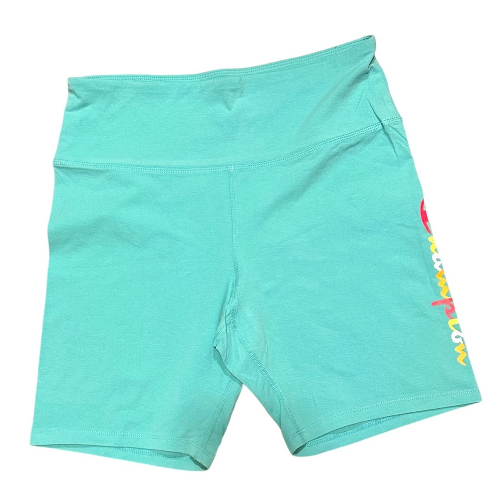 NEW TEAL SHORTS STRETCHY WOMEN XL “CHAMPION”